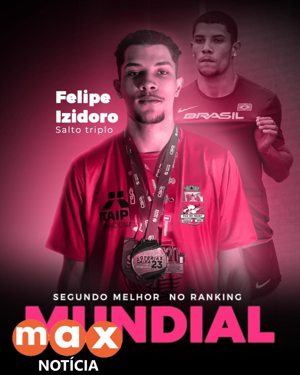 Atletismo: Iguaçuense se torna o segundo melhor atleta sub-20 do mundo em 2022