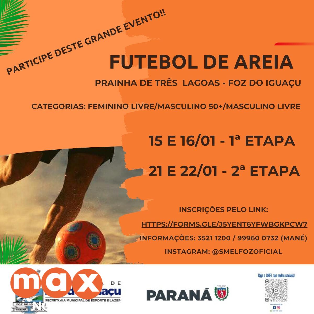 Prainha de Três Lagoas terá eventos esportivos gratuitos aos finais de semana