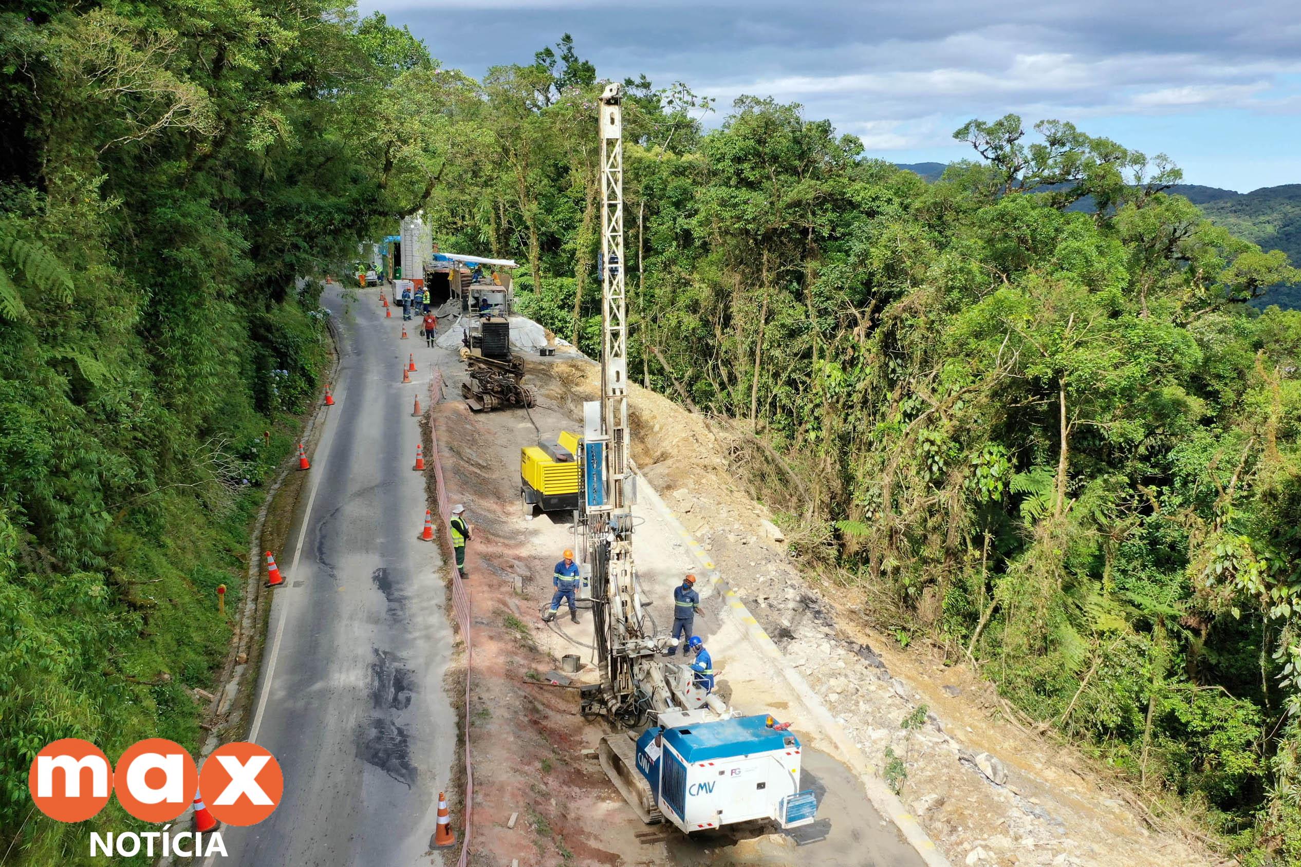 Recuperação de pontos danificados pelas chuvas avança na Estrada da Graciosa
