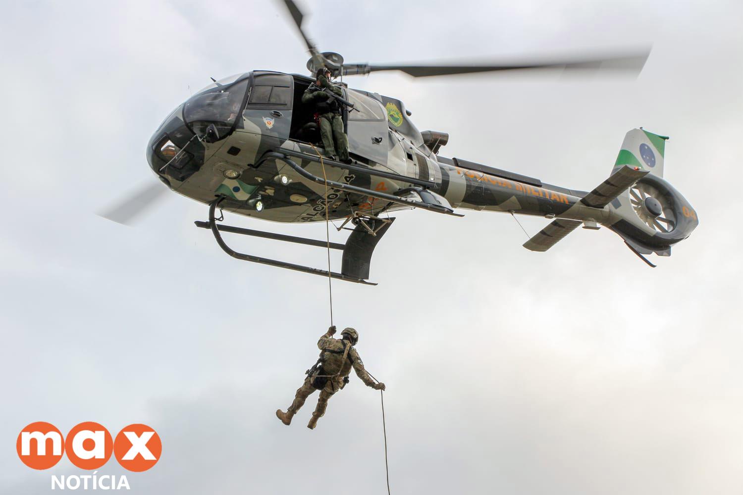 Comando especializado da PM apreendeu 40 toneladas de drogas em um ano de atuação