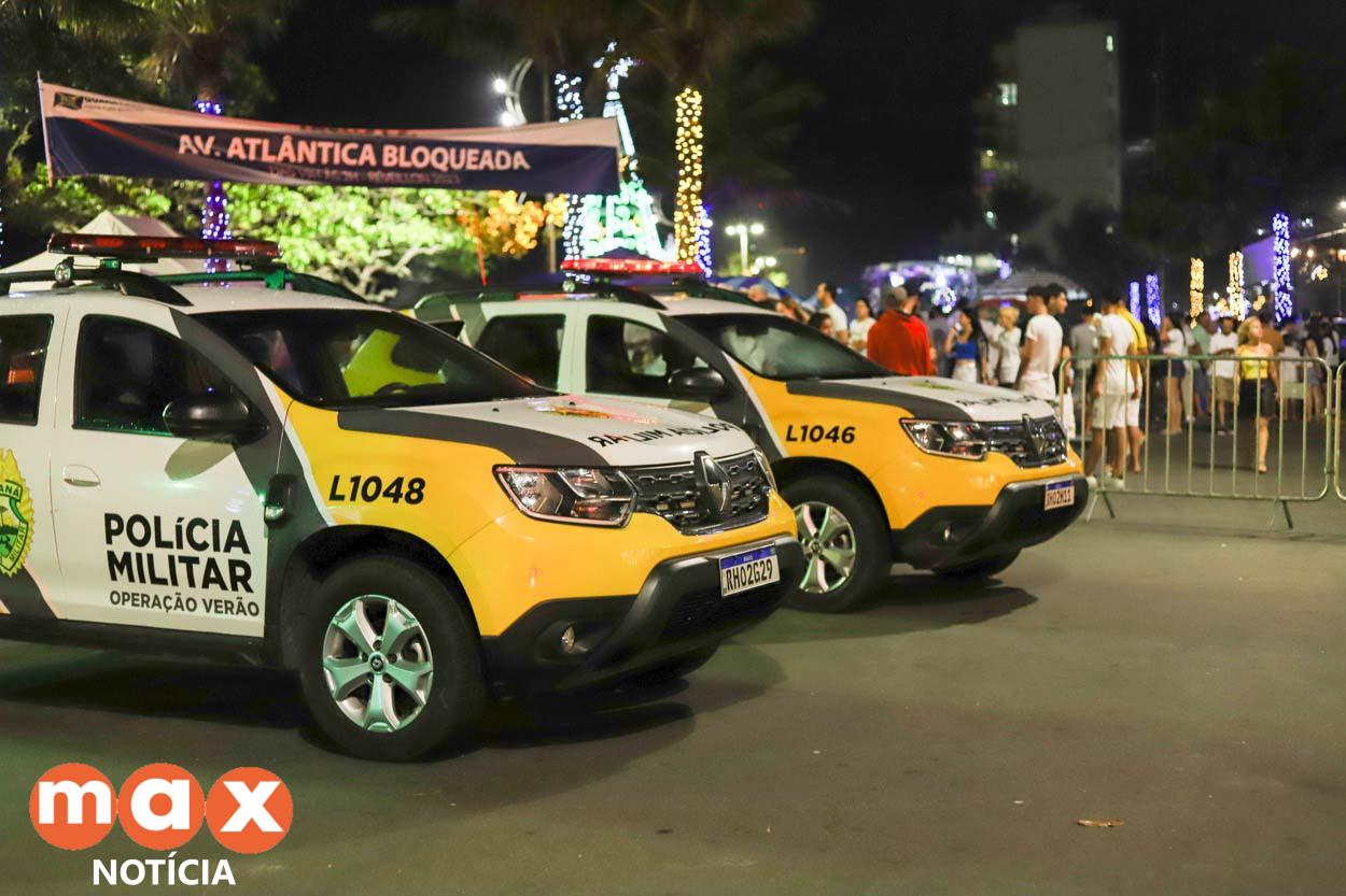 Ano-Novo do Litoral contou com amplo efetivo da Polícia Militar