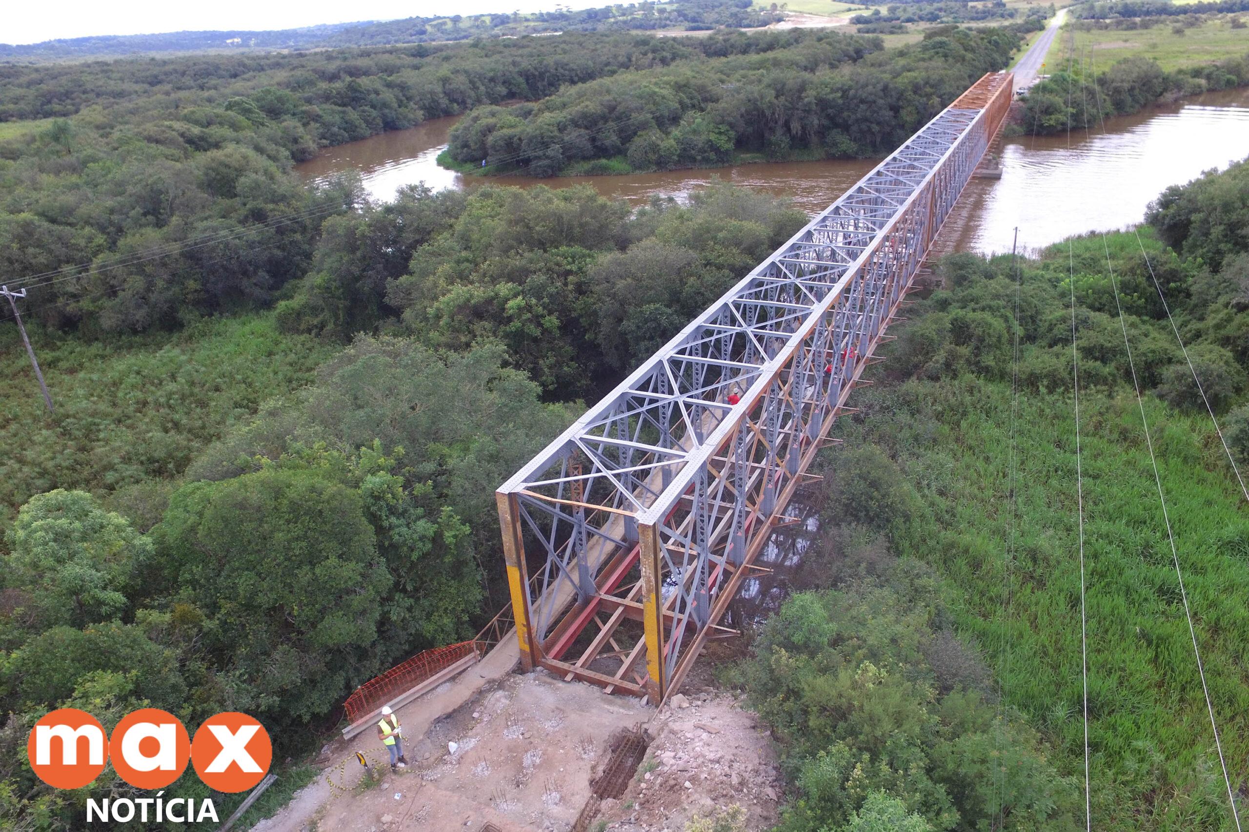 Histórica ponte centenária entre a Lapa e Campo do Tenente é revitalizada