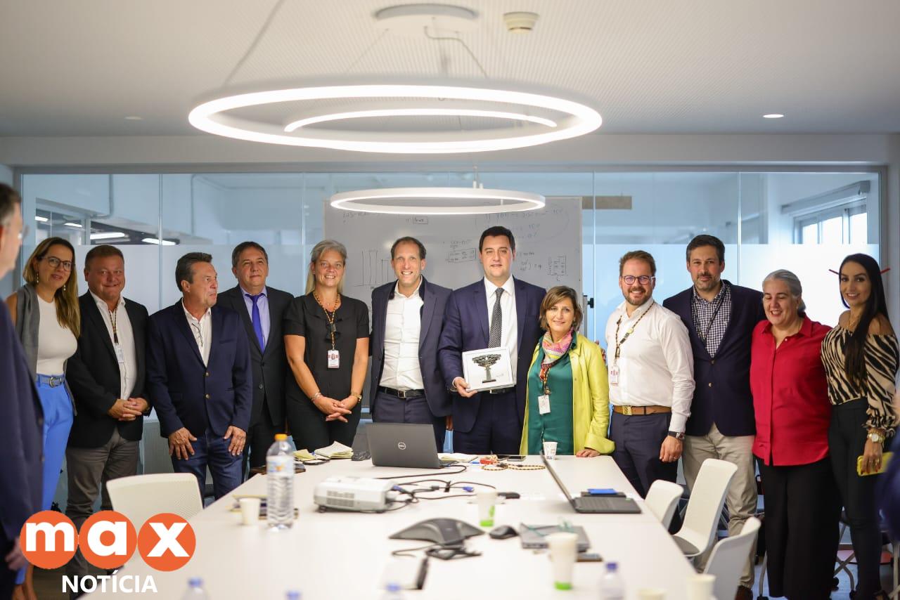 Prefeito busca trazer mais turistas de Portugal para o Destino Iguaçu