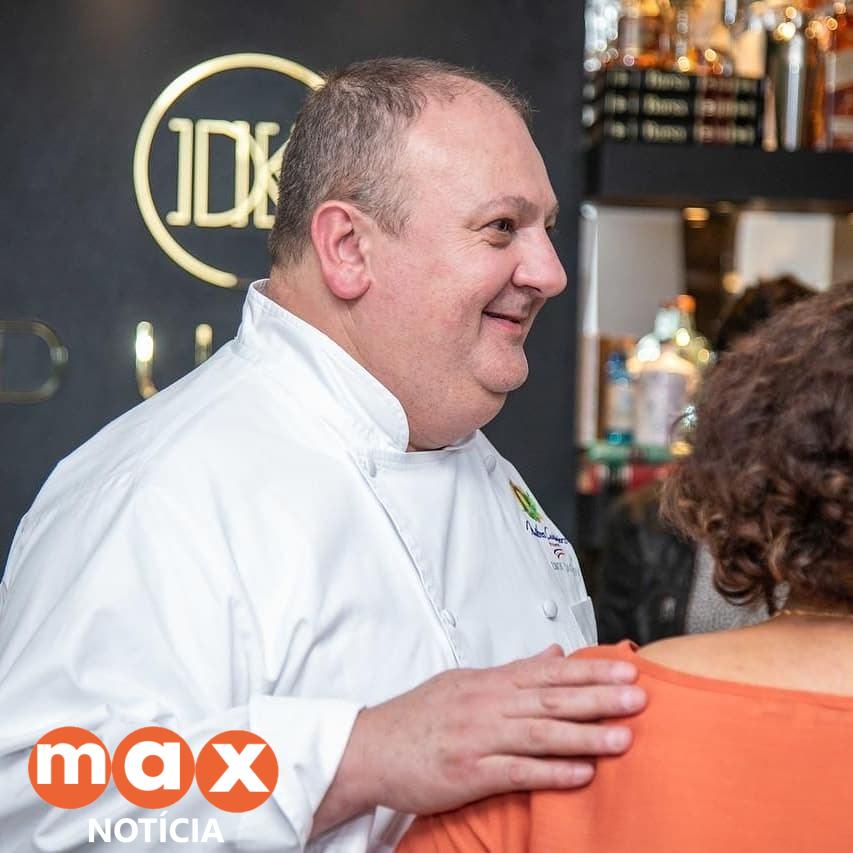 Érick Jacquin divulga concurso gastronômico desenvolvido pela Escola Olavo Bilac, em Foz do Iguaçu