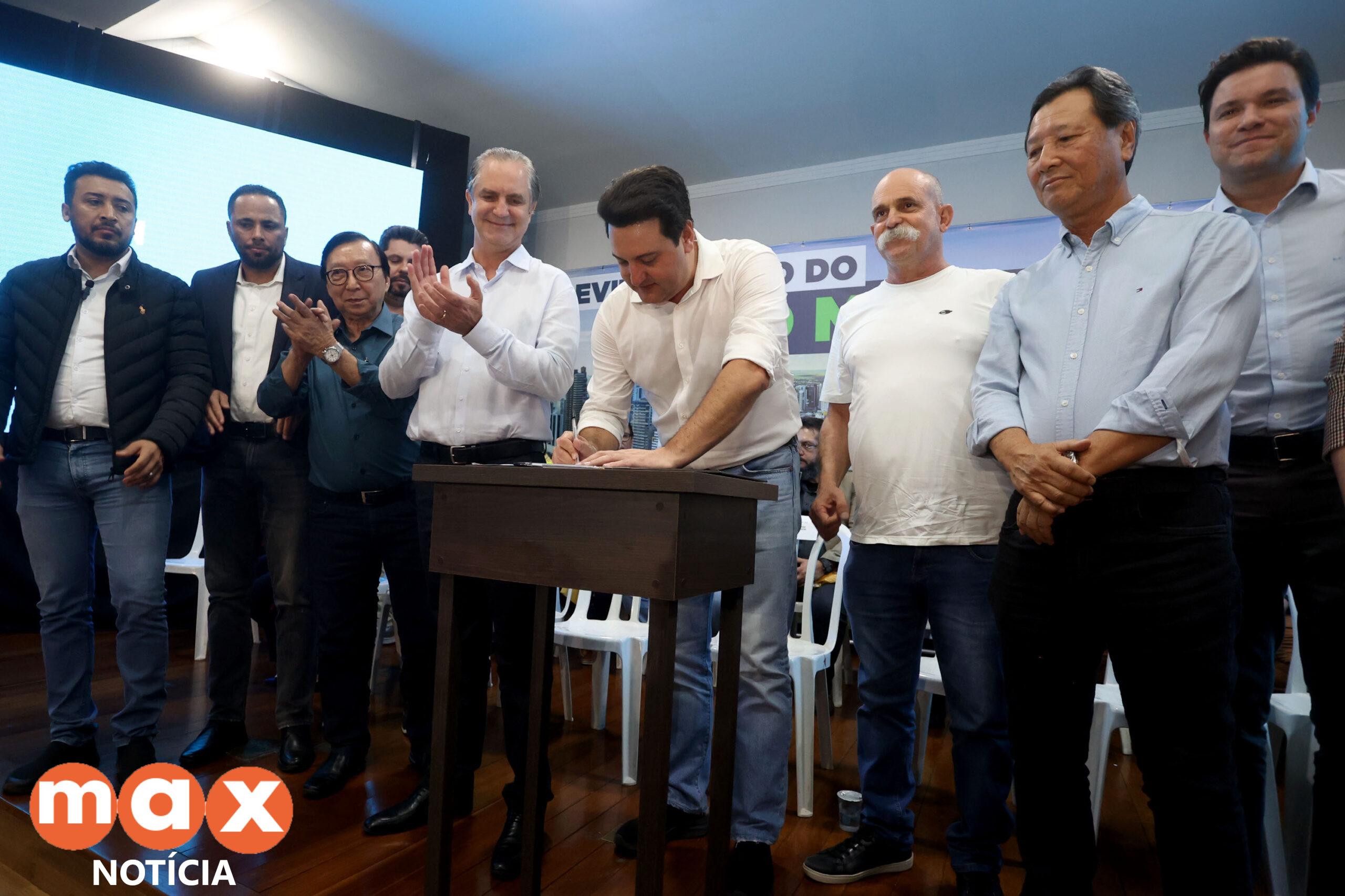 Governador libera R$ 20 milhões do Estado para revitalização do Eixo Monumental de Maringá