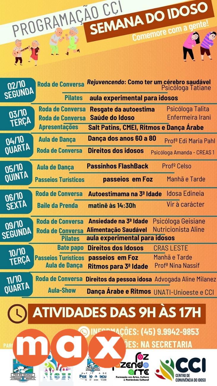 Centro de Convivência promove atividades em comemoração ao Mês do Idoso