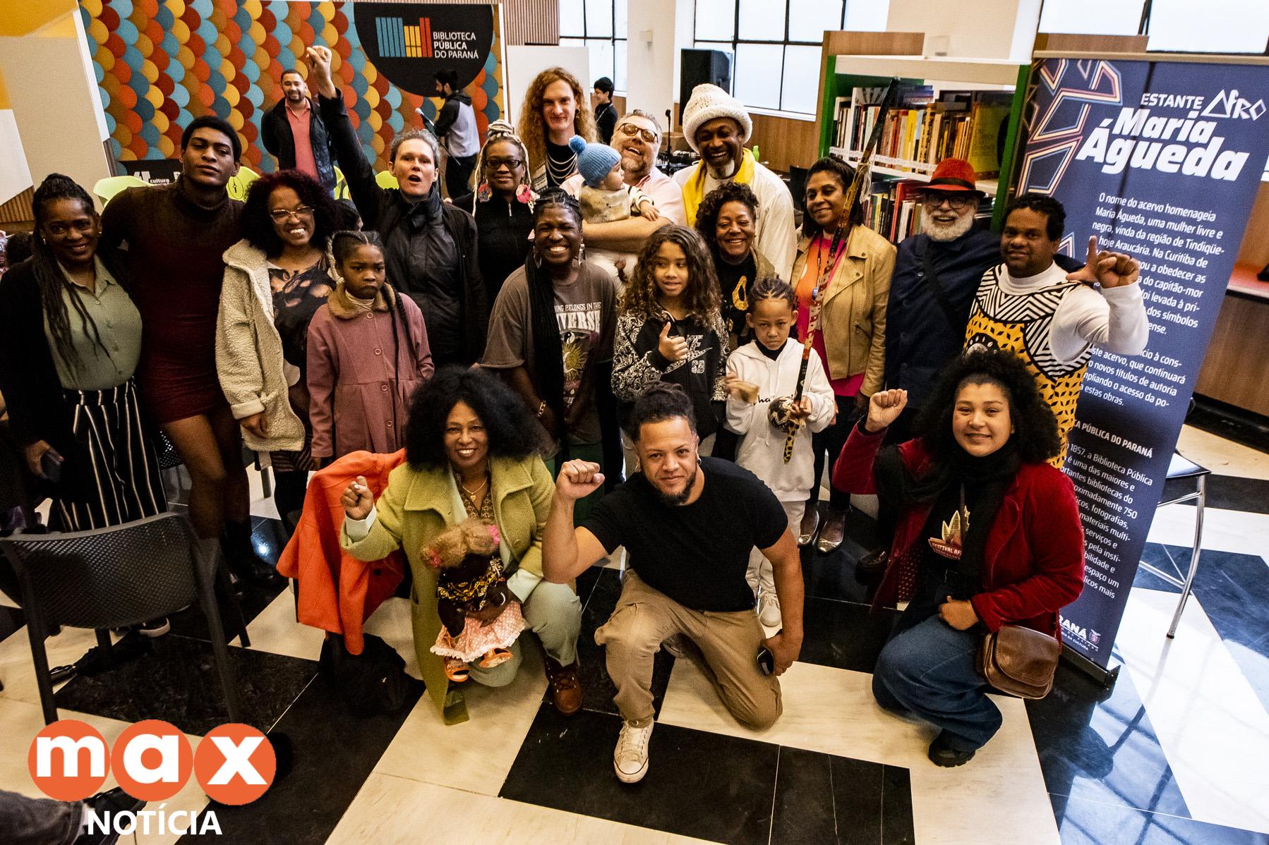 Biblioteca Pública do Paraná inaugura Estante Afro – Maria Águeda com mais de 500 livros