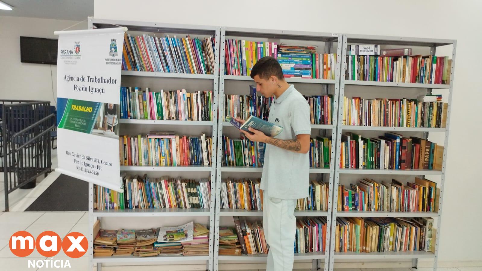 Agência do Trabalhador arrecada livros para projeto de incentivo à leitura
