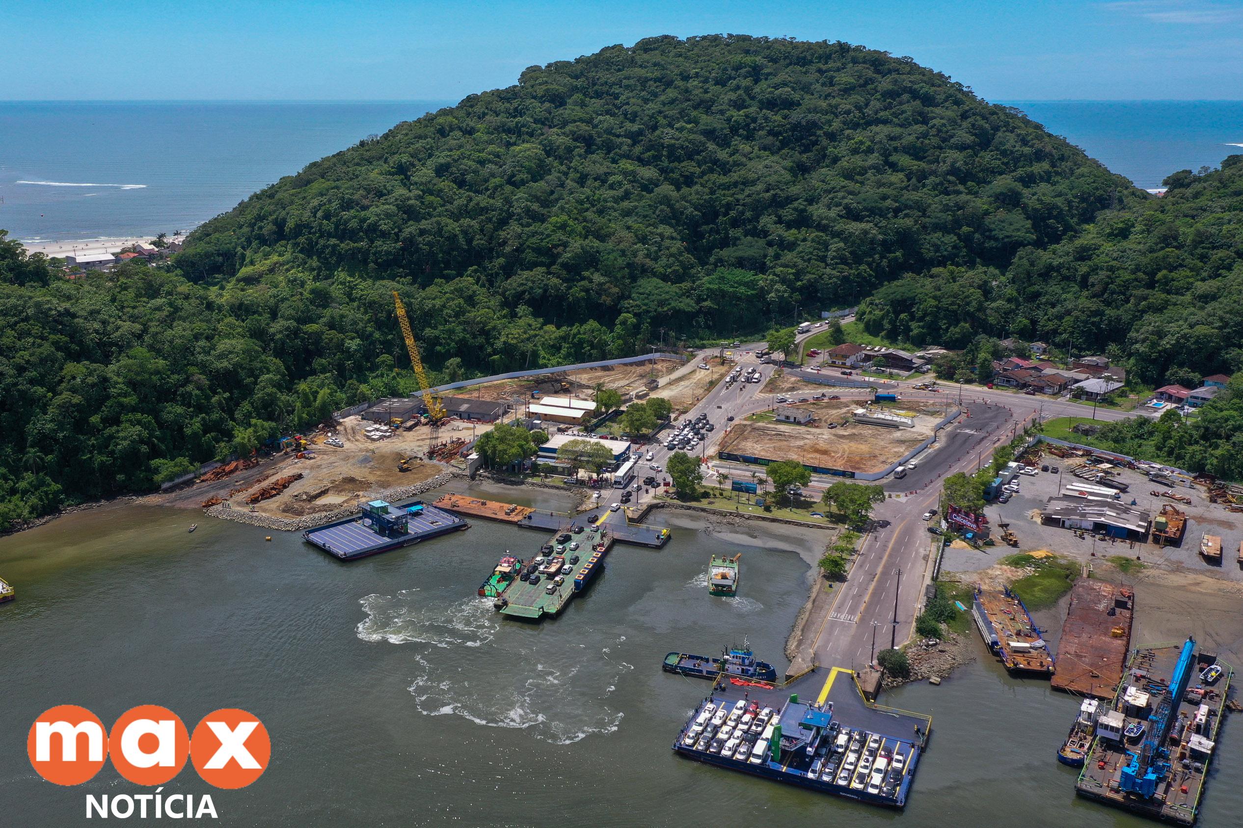 Acesso ao ferry boat: PR-412 tem duas faixas liberadas em Guaratuba