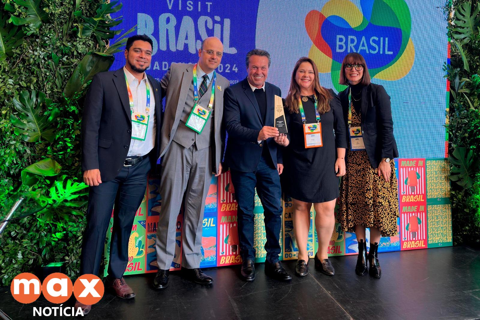 Foz do Iguaçu recebe prêmio como 5º destino mais buscado da América do Sul