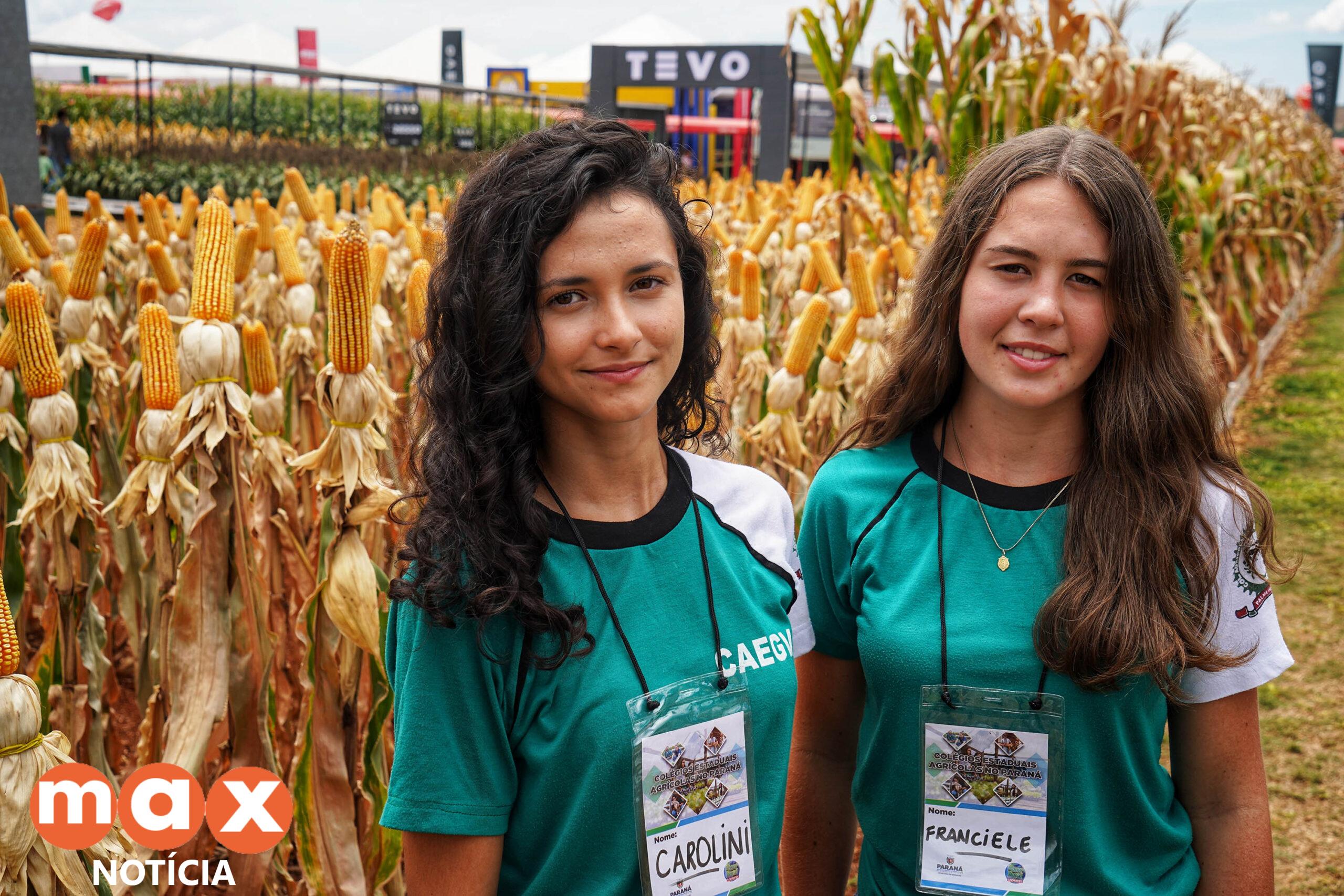 Com drones e coleira tech de vacas, alunos da rede estadual levaram projetos ao Show Rural