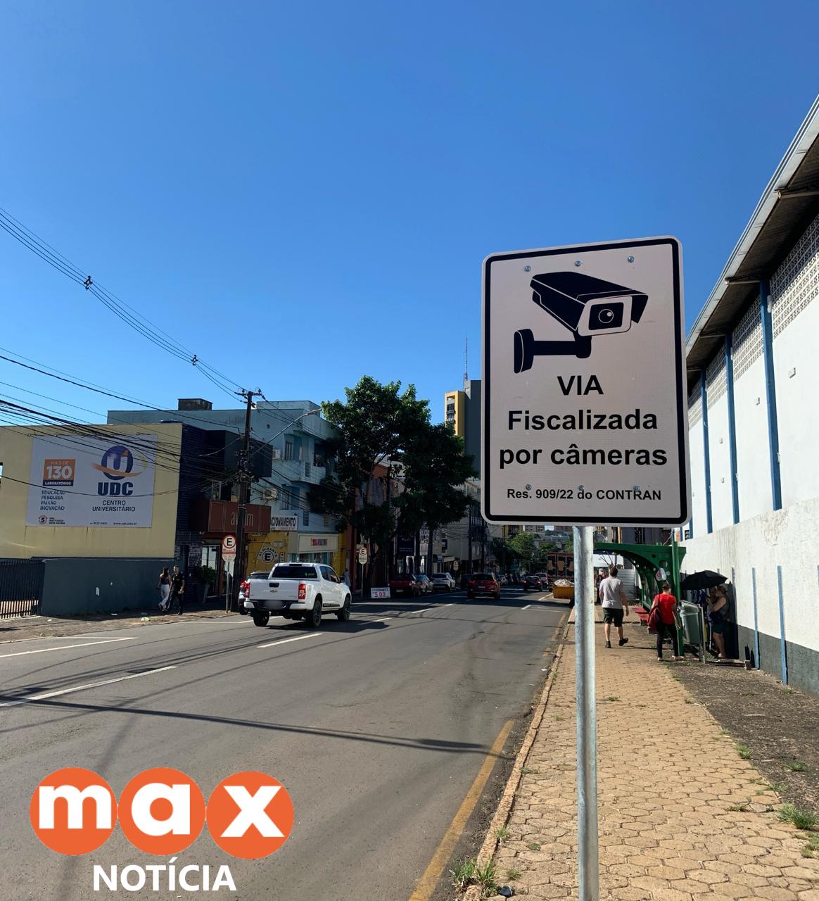 Foztrans utiliza sistema de videomonitoramento 24h para fiscalizar o trânsito