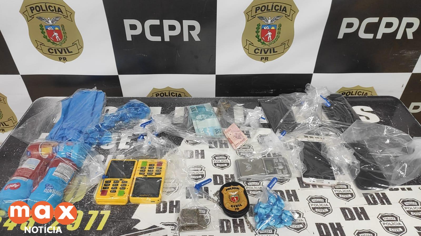 PCPR CUMPRE MANDADO DE BUSCA E APREENSÃO QUE RESULTA NA PRISÃO EM FLAGRANTE DE 3 PESSOAS