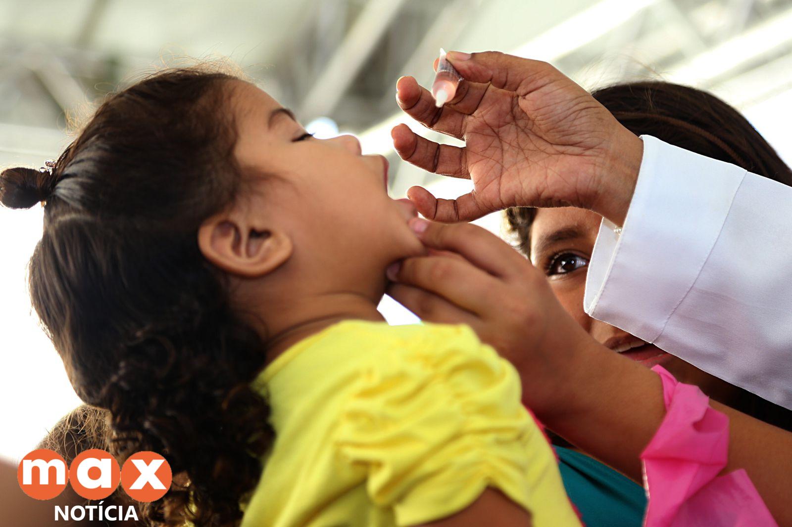 Campanha de Vacinação contra a Poliomielite começa segunda-feira (27) em Foz do Iguaçu