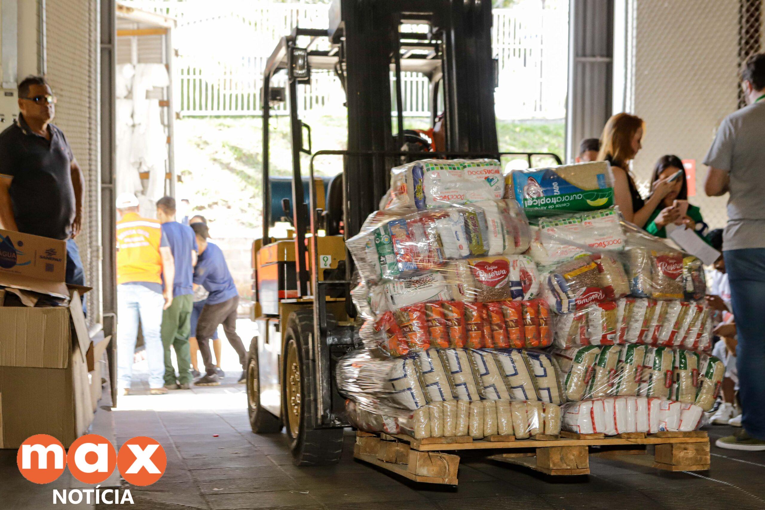 Unidades do IAT no Paraná também recebem donativos para ajudar o Rio Grande do Sul