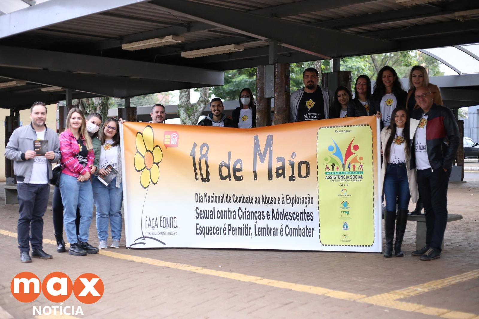 Semana de prevenção à violência e a exploração sexual de crianças e adolescentes tem início nesta segunda-feira (13) em Foz