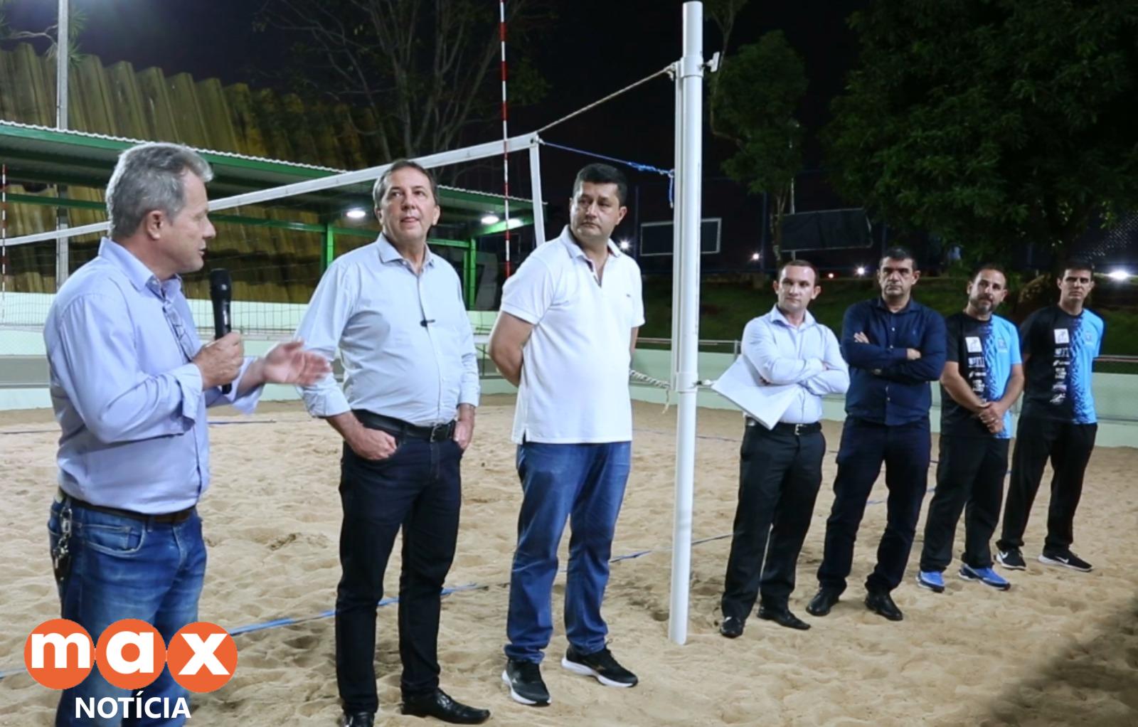 Rogério Quadros destinou emenda para reformas em quadras de areia do Ginásio Costa Cavalcanti