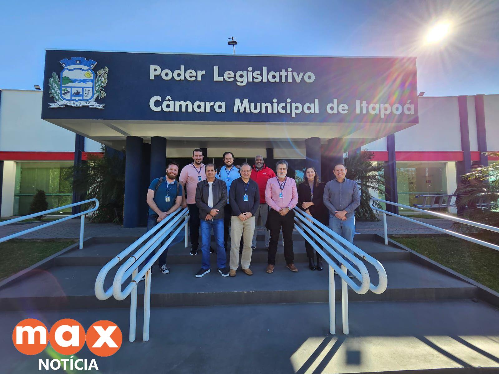 Câmaras de Foz e Itapoá fazem cooperação em práticas legislativas