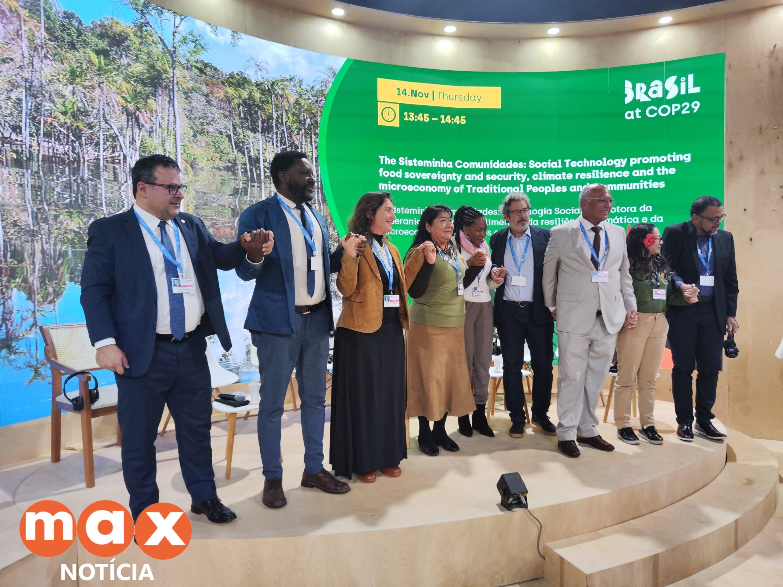 Itaipu discute apoio a comunidades indígenas em painel da COP29, no Azerbaijão