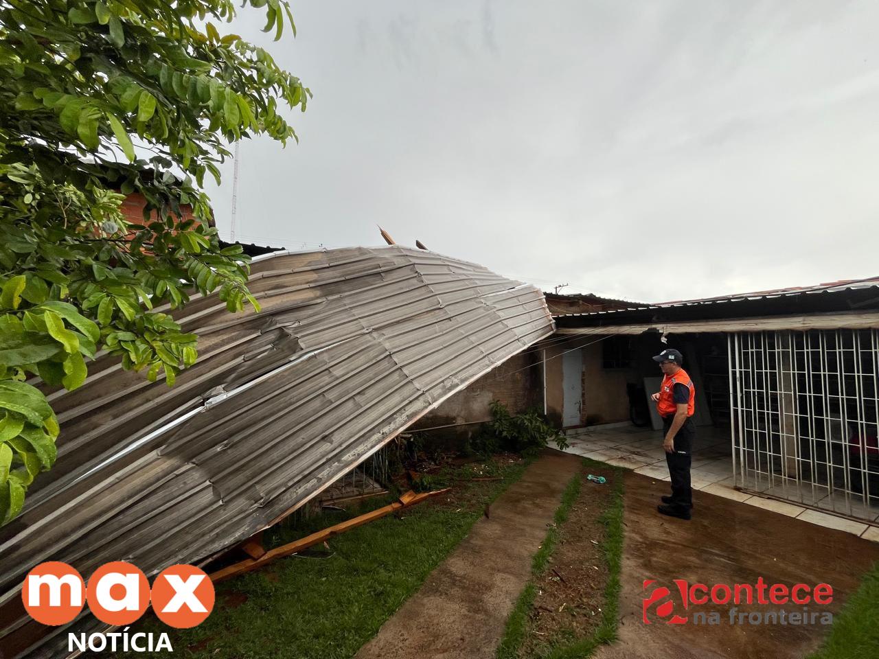 Defesa Civil atende ocorrências no Porto Meira causadas por temporal