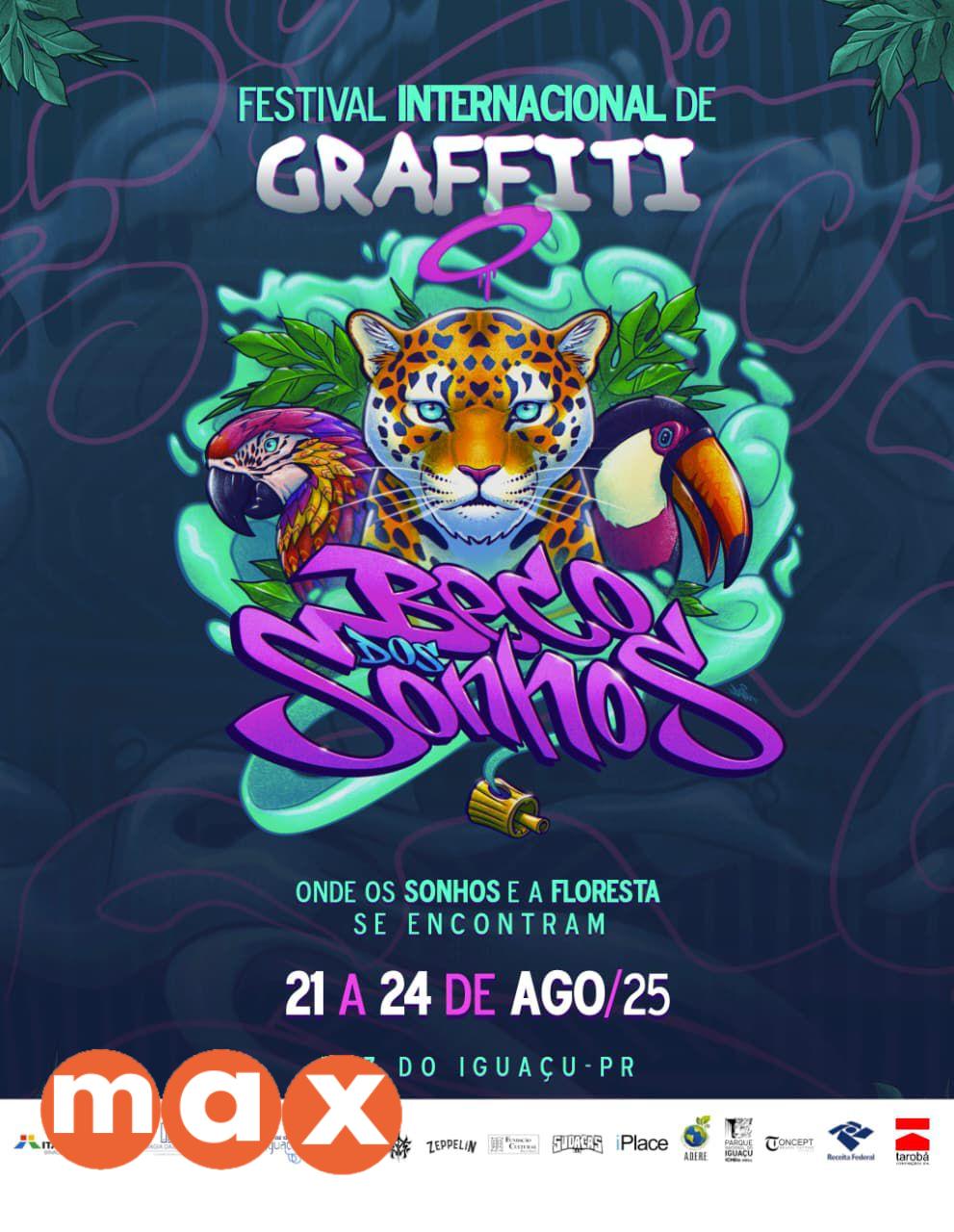 Festival de Grafite vai produzir murais no Jardim Ipê, em Foz do Iguaçu