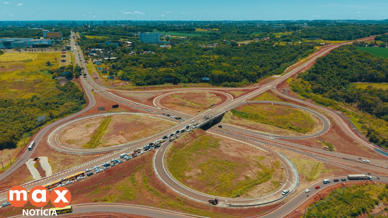 Com foco na segurança viária, EPR Iguaçu executa mudanças em vias marginais e reforça sinalização de acesso à Perimetral Leste