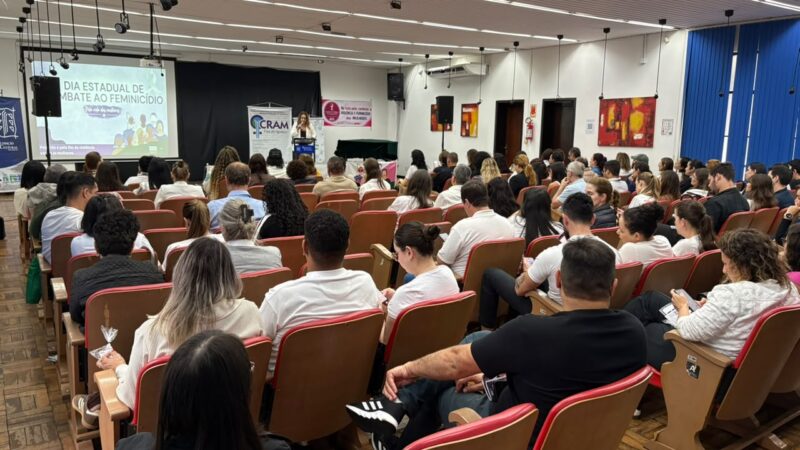 Foz do Iguaçu promove ato de conscientização pelo enfrentamento ao feminicídio