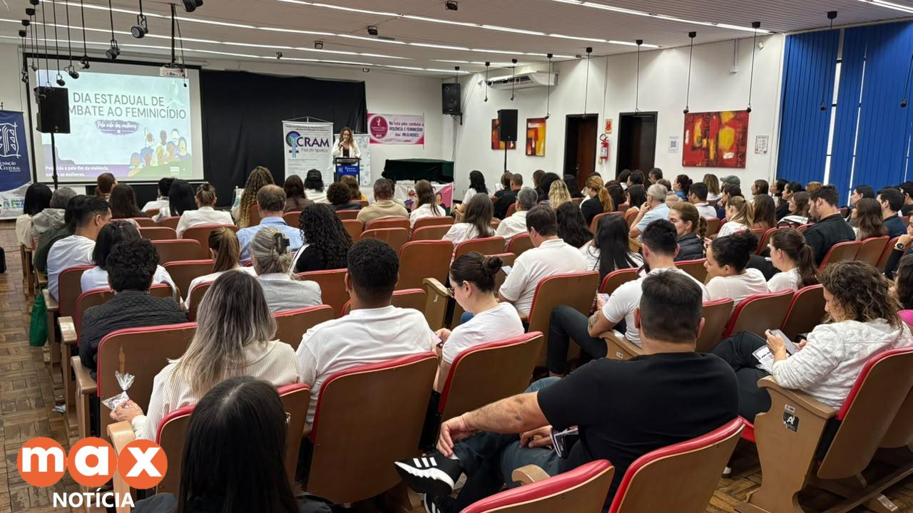 Foz do Iguaçu promove ato de conscientização pelo enfrentamento ao feminicídio