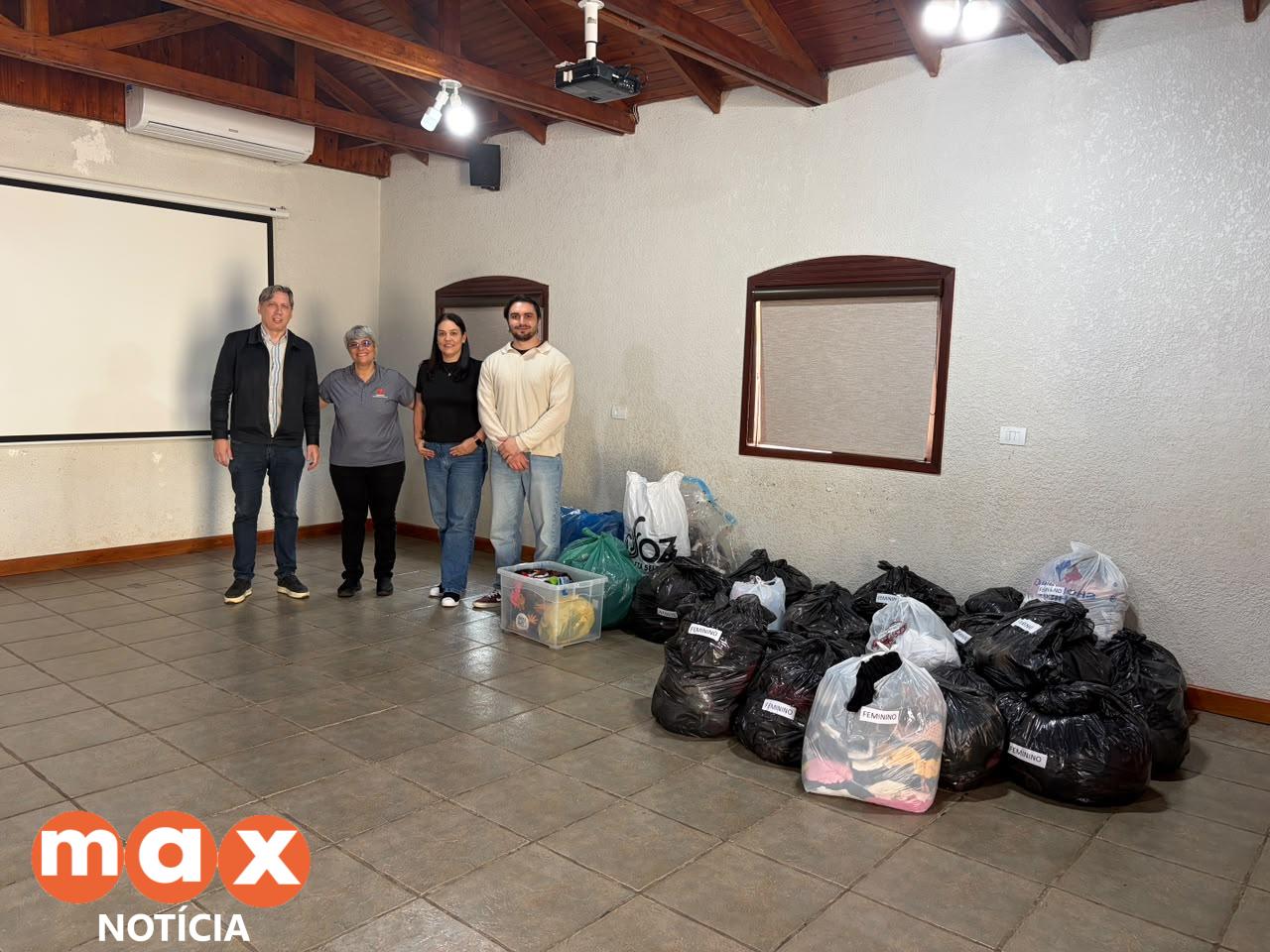 Campanha do Agasalho Fisco Cataratas 2026 encerra com mais de 1.395 peças arrecadadas
