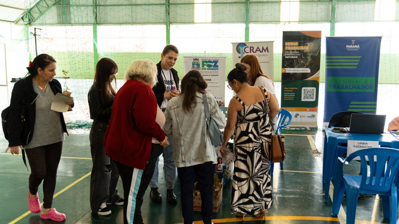 Mais de 2,2 mil pessoas passaram pelo Foz Exercendo a Cidadania nos três dias de evento