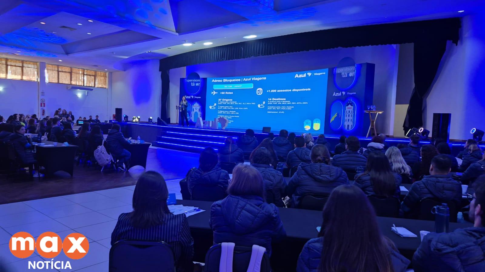 Foz do Iguaçu faz capacitação com Azul para 80 agentes de viagem, em Gramado (RS)