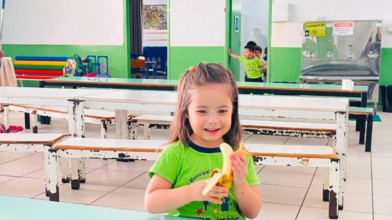 Mais de 51 mil refeições são servidas por dia na rede municipal de Educação