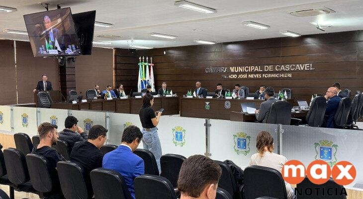 Câmara de Cascavel aprova projetos voltados à cultura, saúde e assistência social