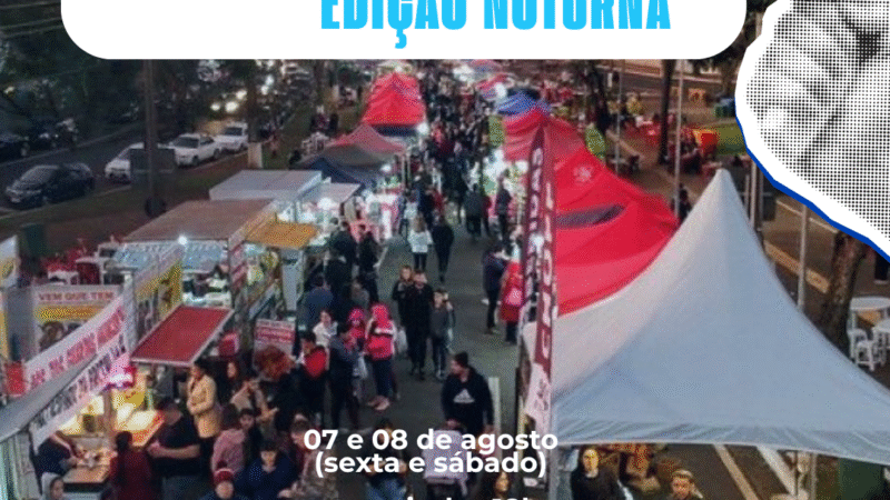Feirinha da JK terá programação noturna na sexta (07) e sábado (08)