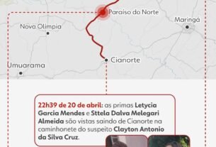 Infográfico: veja linha do tempo da investigação sobre o desaparecimento e assassinato de primas no Paraná