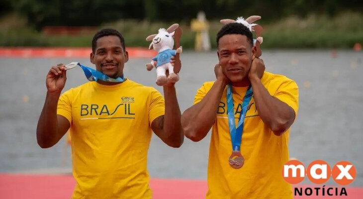 Jacky Godmann e Gabriel Nascimento são prata no Mundial de Canoagem