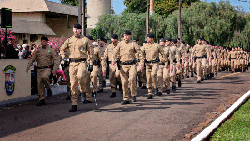 Câmara participa de solenidade pelos 172 anos da Polícia Militar do Paraná