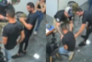 VÍDEO: Homem é atingido no peito por disparo acidental dentro de clube de tiro no Paraná; estado é grave