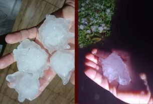 VÍDEO: temporais de granizo com pedras de gelo do tamanho de ovos de galinha causam estragos no Paraná