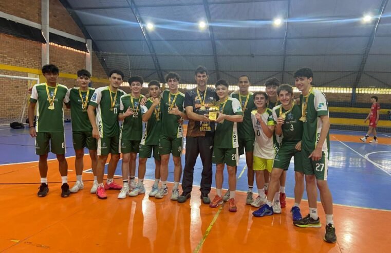 Vôlei Masculino conquista bicampeonato nos Jogos da Juventude do Paraná