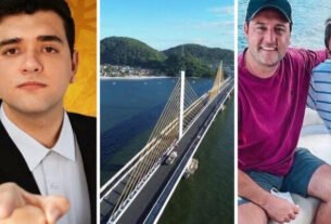 Bertolucci acusa governo de “sumir” com R$ 100 milhões da Ponte de Guaratuba e cobra explicações sobre obra