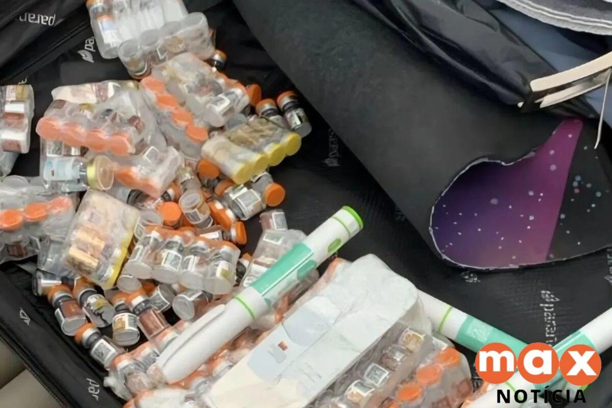Homem é preso após tentar embarcar com 300 ampolas de emagrecedores em aeroporto no Paraná