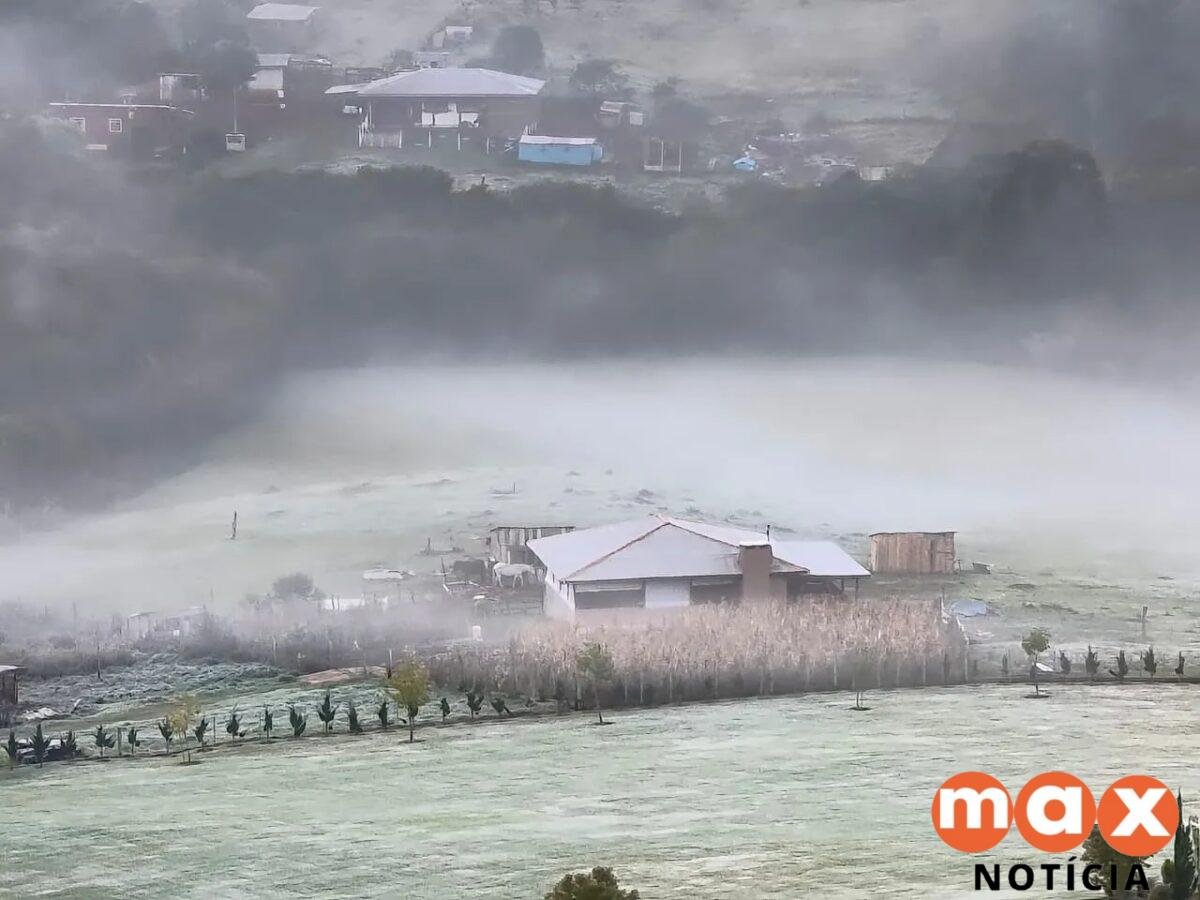 Paraná pode chegar a 1ºC e ter geadas ao longo da semana; veja previsão do tempo