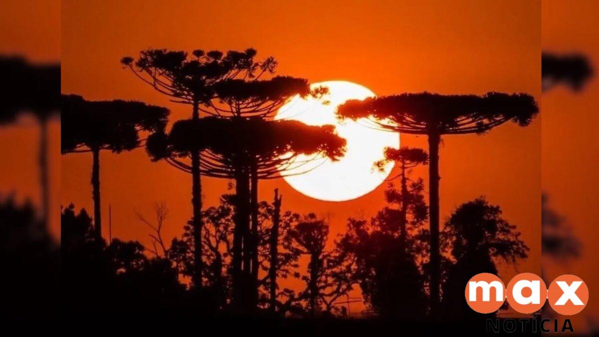 Calor e sol no Paraná antes de nova frente fria e temporais