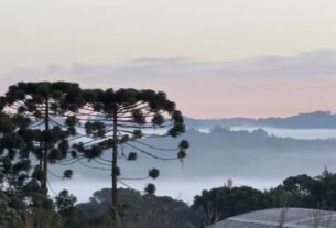 Temporais se afastam do Paraná e frio começa a tomar conta do estado; veja a previsão do tempo para a semana