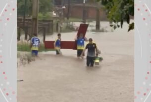 Time de futebol interrompe treino para ajudar vítimas de enchente no Paraná a dois dias de jogo decisivo: 'Avaliamos que era muito mais importante'