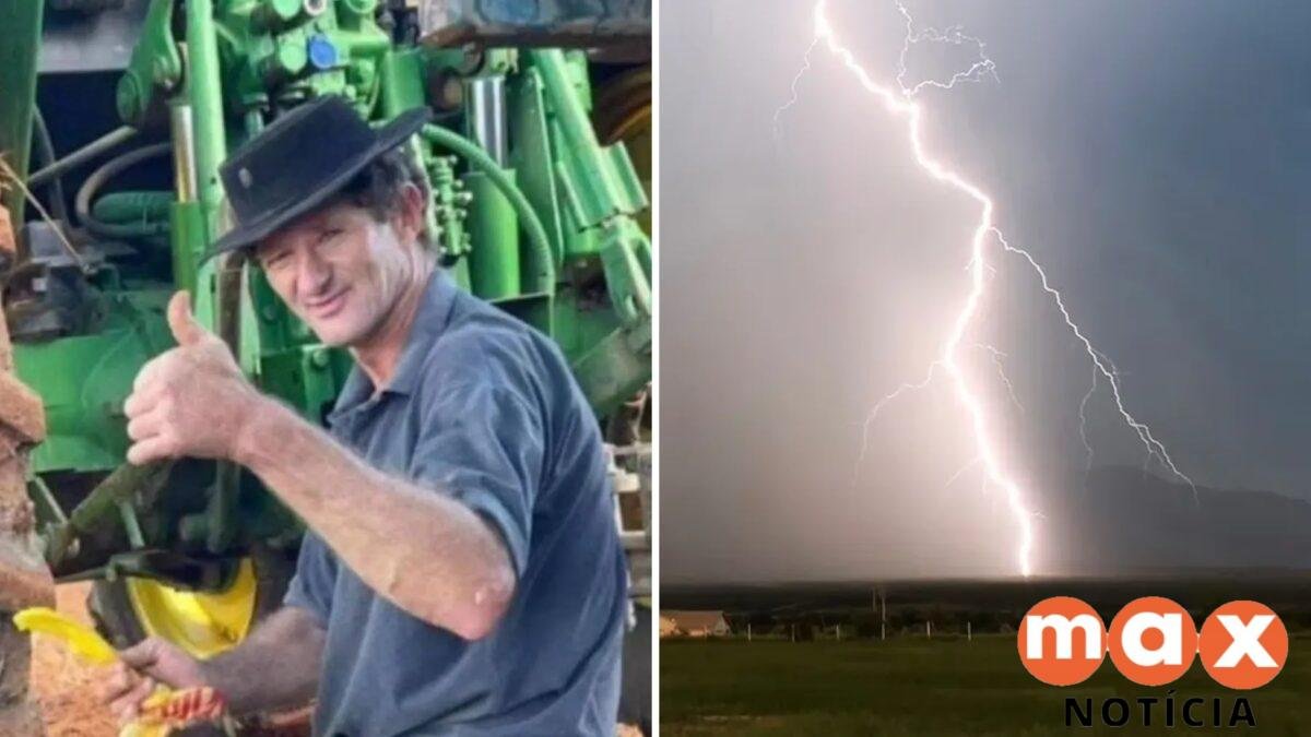 Trabalhador morre após ser atingido por raio durante tempestade, no Paraná