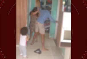 VÍDEO: mulher é espancada pelo marido e pede para filho criança filmar a violência, no PR: 'Se eu morrer, pelo menos ele vai preso'