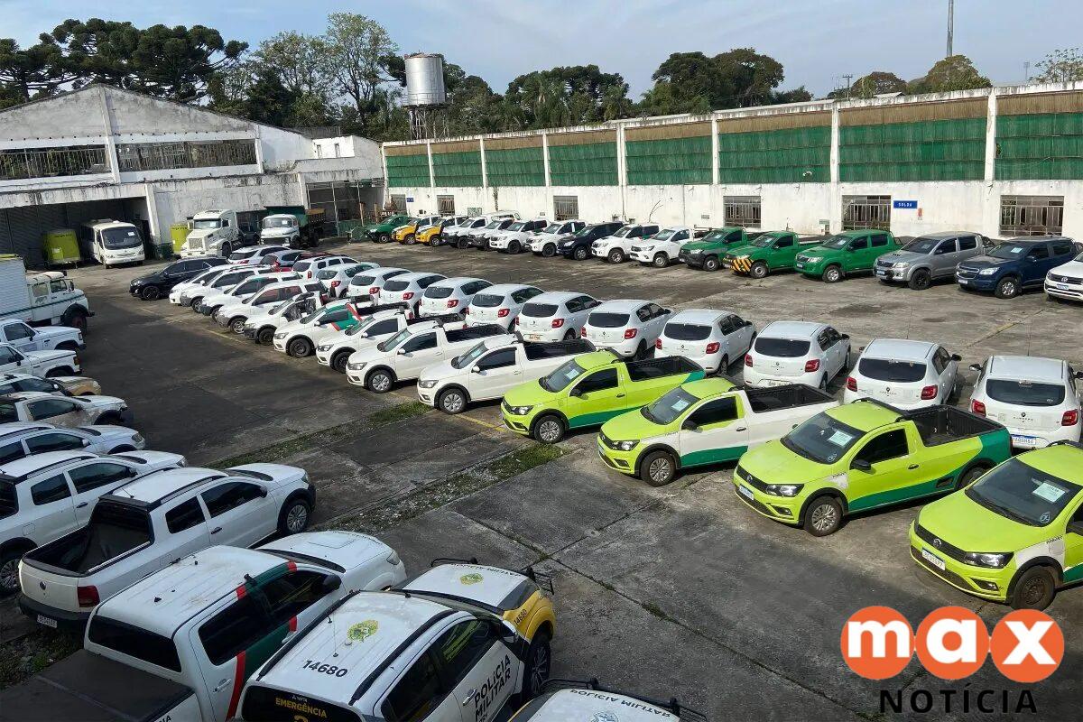 Leilão do Governo do Paraná tem 92 carros oficiais a partir de R$ 1,6 mil