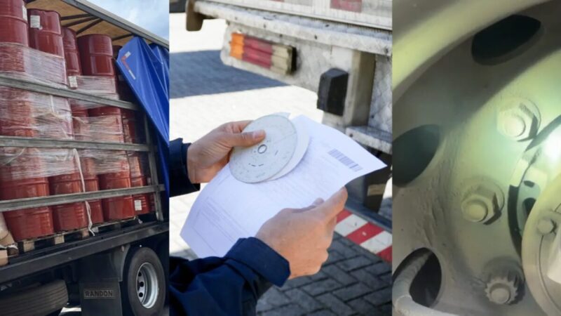 PRF flagra irregularidades em mais da metade de caminhões no PR